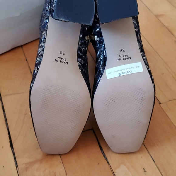 L'intervalle Nerina Black Embroidered Boot Sz 36 - Picture 3 of 5